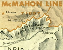 McMahon Line - the natural barrier