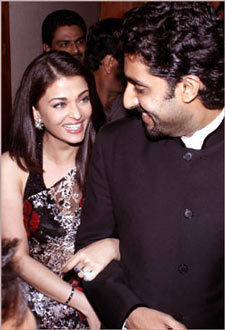 Abhishekh Bachchan With Aiswarya