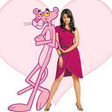 Aishwarya Rai in Pink Panther