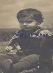 Saif Ali Khan Childhood Photo