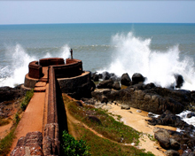 Kasaragod Bekal Fort of Kerala
