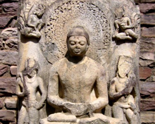 Buddha sculpture in Bhopal
