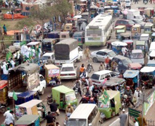 Traffic in Punjab