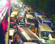 Traffic in Telangana