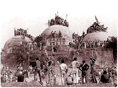 Kamandal, Babri Masjid demolition 