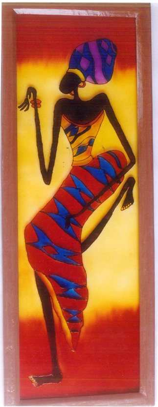 Buy African Acrylic Painting - II