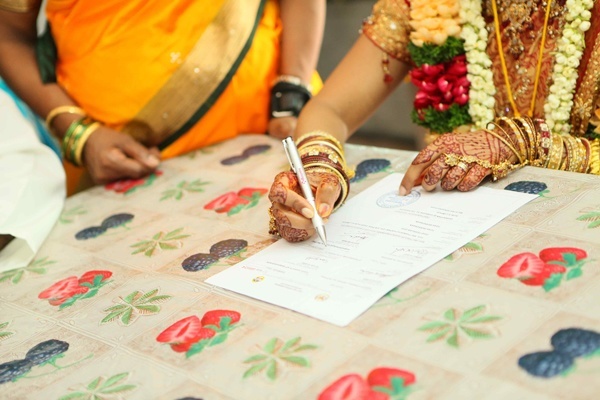 Procedure for getting marriage certificate in India