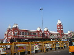Chennai Central, built in 1873 and remodeled in 1900, has been the city's main railway station since 1907, taking over from Royapuram