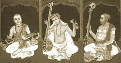 Muthuswami Dikshitar, Thyagaraja and Syama Sastri - the trinity of Carnatic music