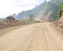 Road network in Itanagar