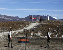 Railway to Tawang, near the border with-China