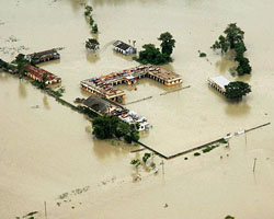 One of the worst hit districts is Purnia where houses have completely submerged under water. People living here are facing a tough time