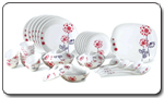 Borosil Melamine Dinner Set