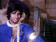Amitabh in Coolie Amitabh in Coolie