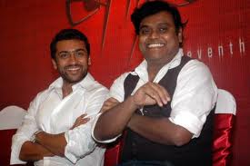 harrish jayaraj with surya