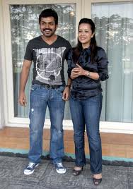 Karthi with reema sen