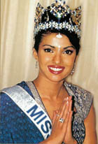 Priyanka Chopra As Miss Word 