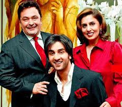 Ranbir Kapoor With Family image Ranbir Kapoor With Family image