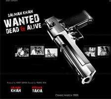 Salmaan in Wanted Salmaan in Wanted