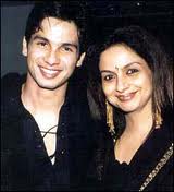 Shahid Kapoor with mom Shahid Kapoor with mom