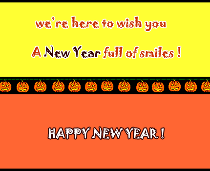 Free Animated Happy New Year Card, Free Animated happy New Year Email