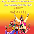 Happy Baisakhi Printable Card