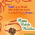 Brother Rakhi Card