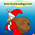 Christmas Santa Claus  Cards
