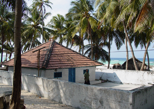 A house at Lakshadweep, Lakshadweep Beaches,India