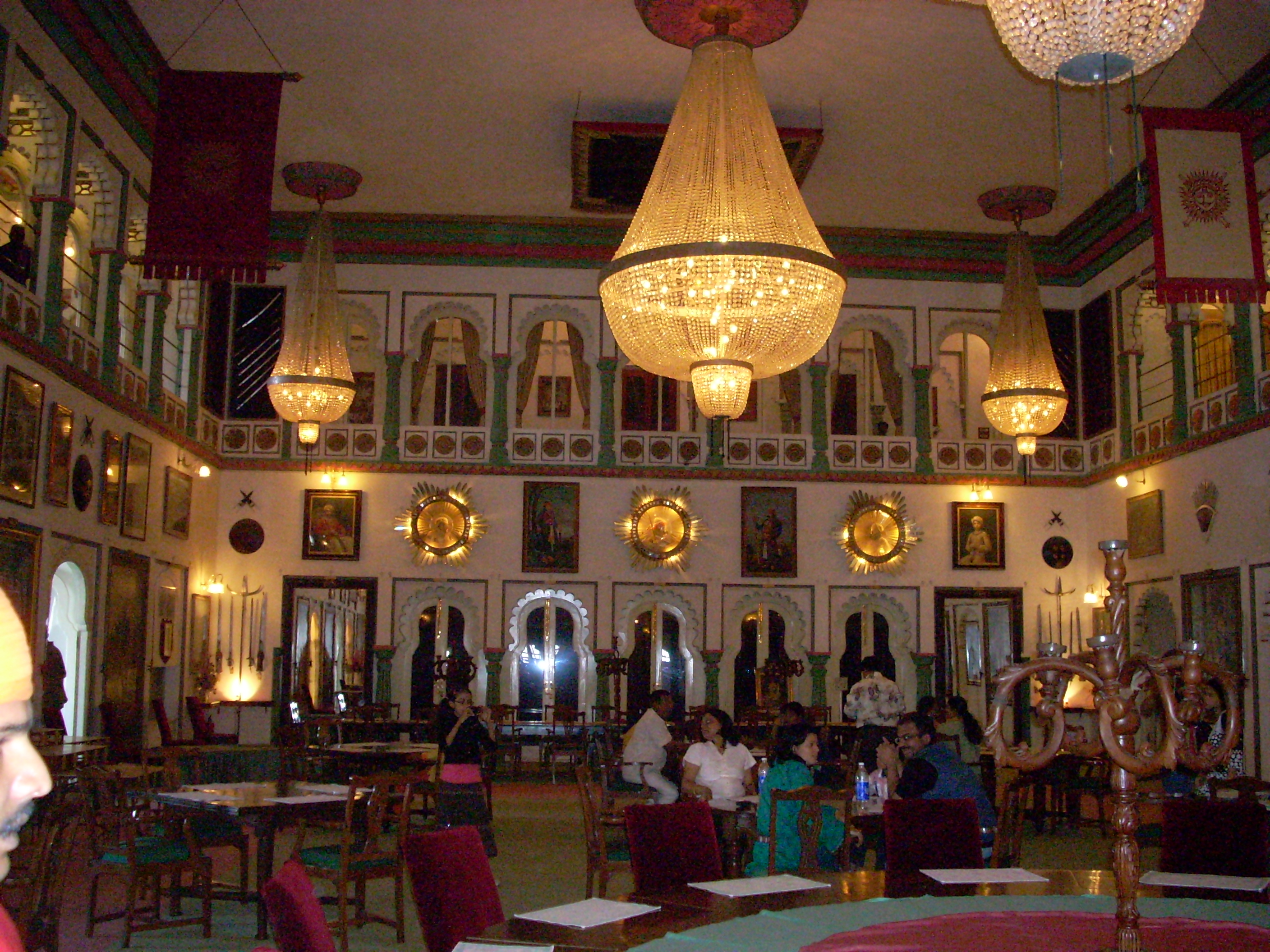 Udaipur Palce-Dining Hall