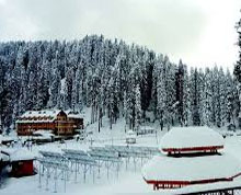 Pahalgam in winter