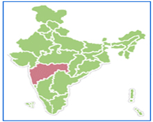 Map of Maharashtra