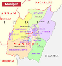 Manipur Map