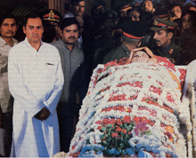 The assassination of Indira Gandhi