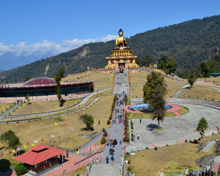 Sikkim Buddha statue