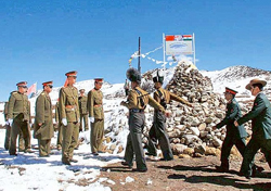 Sikkim border-Security