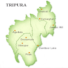 Geography of Tripura