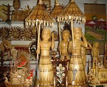 Bamboo works Tripura