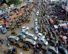 Traffic Woes at Telangana