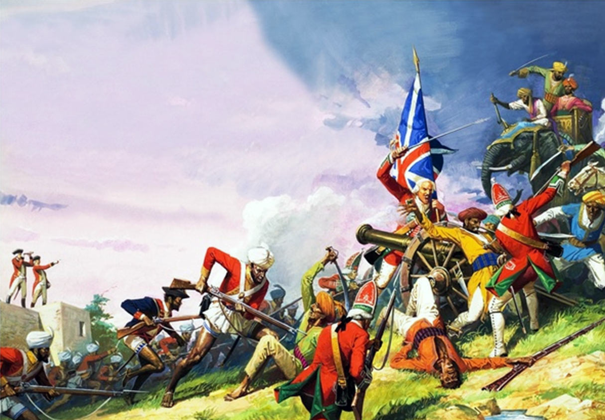 British Battle of Plassey in 1757