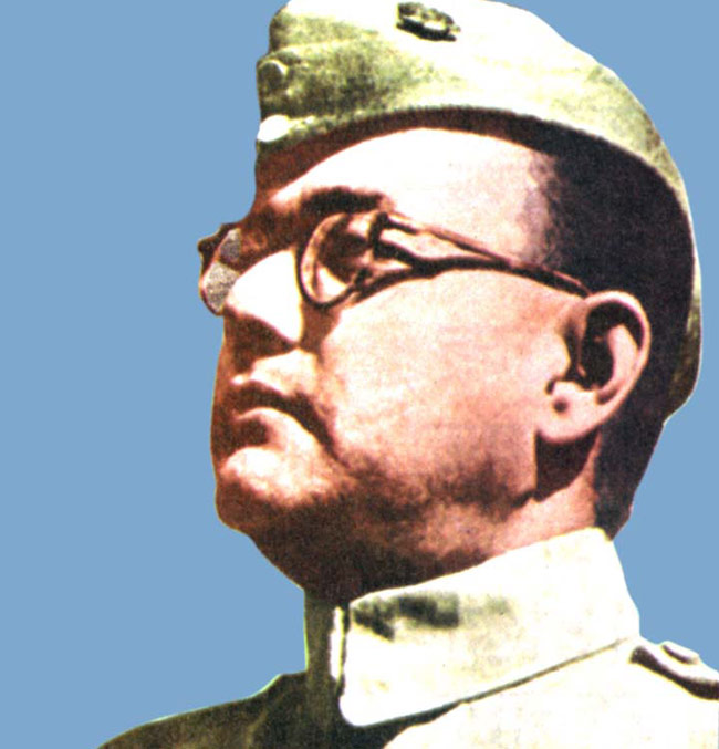Militant Congressman Subhas Chandra Bose