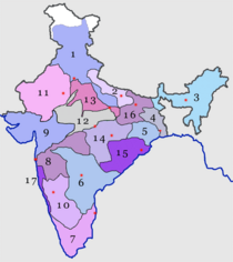 Zonal Map of Indian Railway
